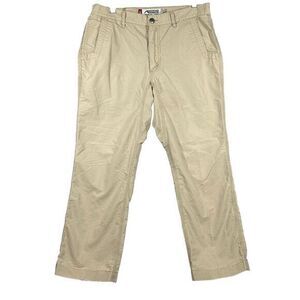 Mountain Khakis Slim‎ Fit 34 x 32 Signature features.